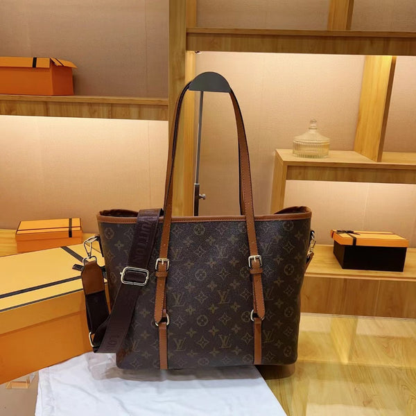 LV large capacity luxury tote bag for ladies