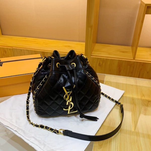 YSL bucket handbags shoulder sling bags