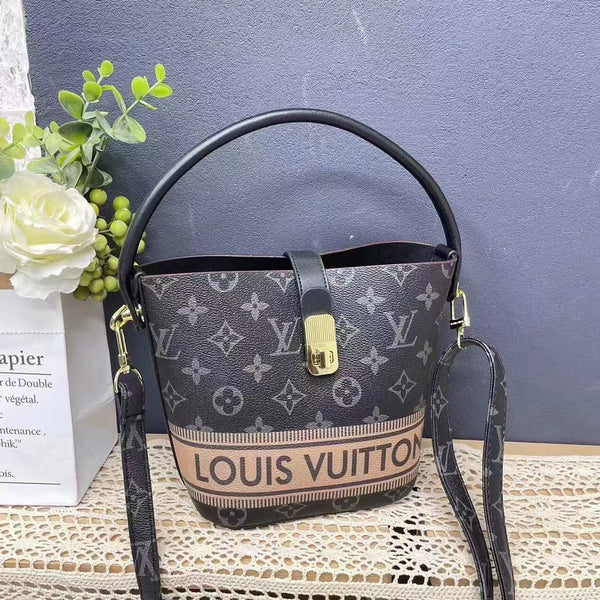 LV elegant women bucket handbag